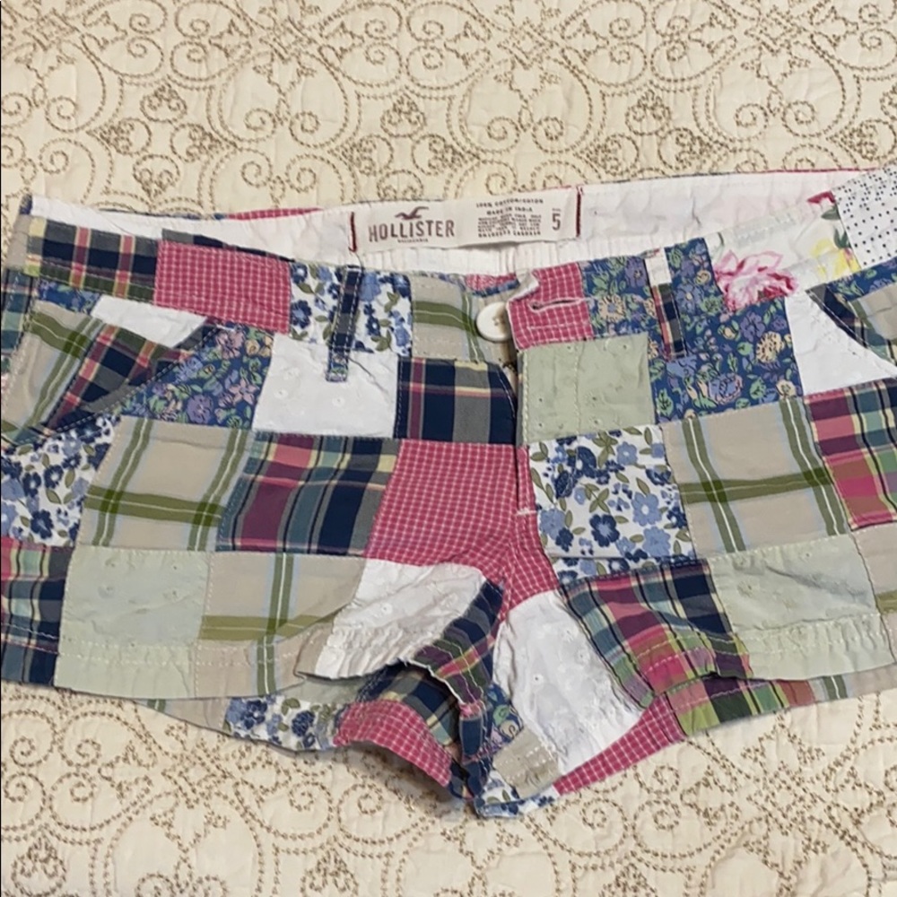 Hollister Madras Shorts: Size 5